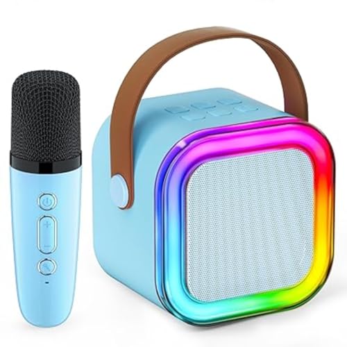 Image of JB'S LAND 2024 Karaoke Machine for Kids with Wireless Mics 4-12 Years Old Girls Birthday Karaoke Toys Gifts for Girls Boys Ages 4, 5, 6, 7, 8, 9, 10, 12 +Year Old Birthday Family Home Christmas Party