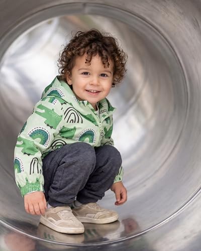 Image of Rokka&Rolla Toddler Boys' Water-Resistant Fleece Lined Windbreaker Transitional Jacket