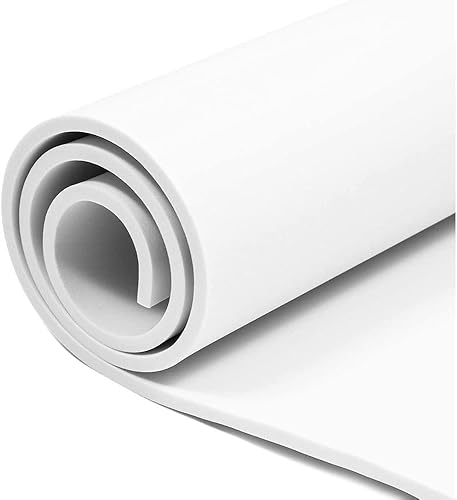 Cojín de asiento de sofá de espuma para tapicería (2 x 18 x 72 pulgadas)