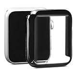Apple watch case, iitee(tm) Electroplate Slim Case with Screen Protector for Apple Watch Series 1 (42mm black)