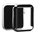 Apple watch case, iitee(tm) Electroplate Slim Case with Screen Protector for Apple Watch Series 1 (42mm black)