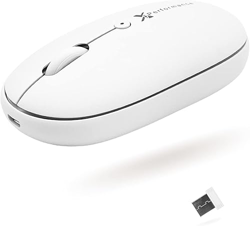 Ratón inalámbrico X9 2.4G  Ratón de computadora silencioso y cómodo con receptor USB y 3 niveles ajustables  Ratones inalámbricos para Windows Mac