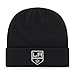 OTS NHL Los Angeles Kings Raised Cuff Knit Cap, Black, One Size