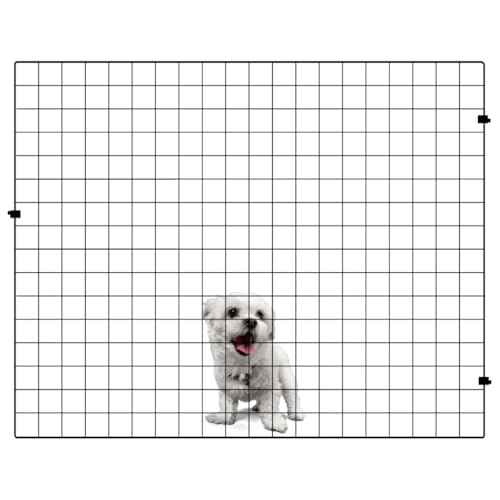 Grade Portão Proteção Pet Cachorro Cães Pequenos - Escolha Cor E Medidas - 60x80, 60x100 ou 80x100cm