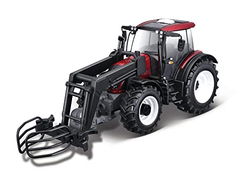 Tractor de granja Valtra N174 a escala 1:32 Bburago