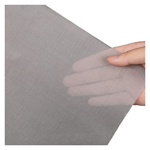 Fil métallique tissé 200 mailles inox 1x5m pour assainir l'air de l'atelier