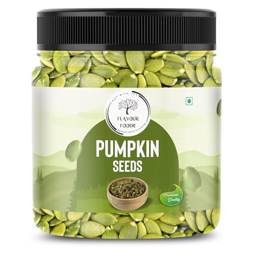 Image of Flavour Foodie Pumpkin Seeds - A Grade Seeds for Eating | Protein Rich Seeds | Healthy Diet Snacks | Rich in Protein | Pumpkin Seeds(100g)