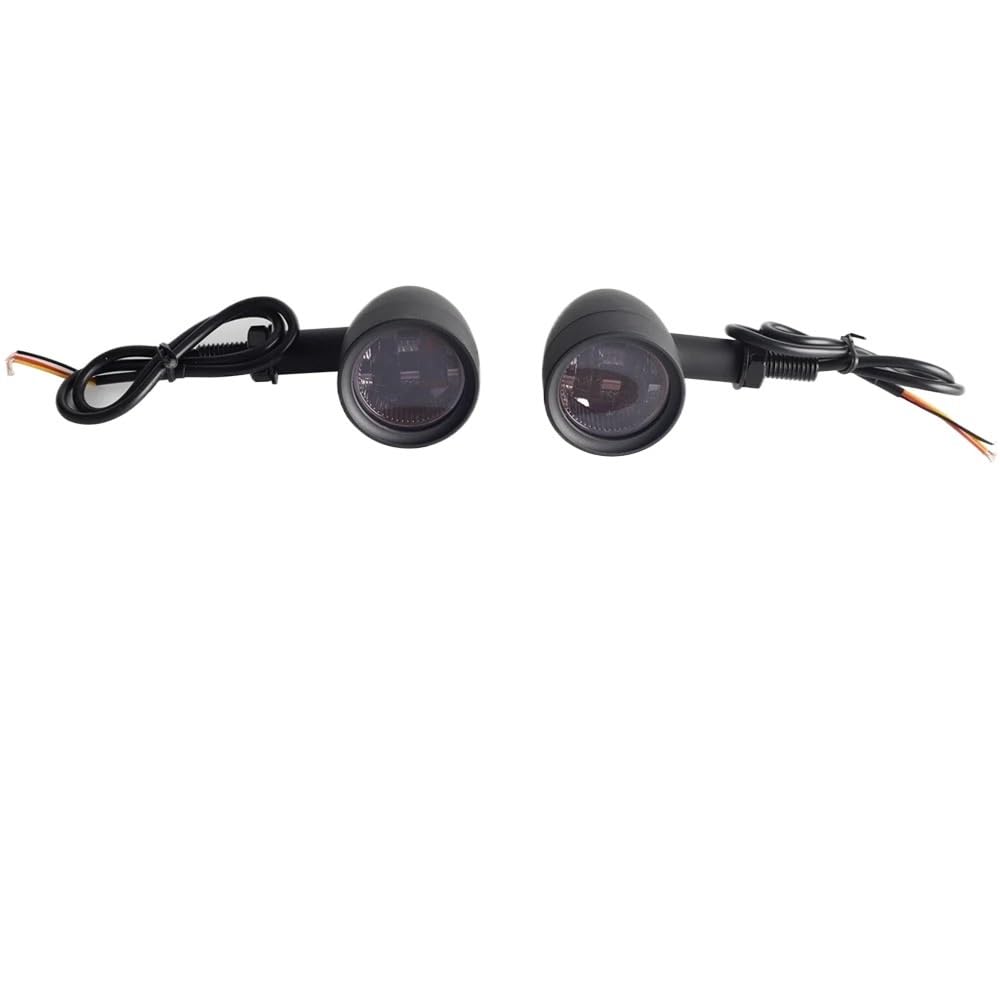 Clignotants LED Universels Moto Feux de Stop Arrière Éclairage 12V