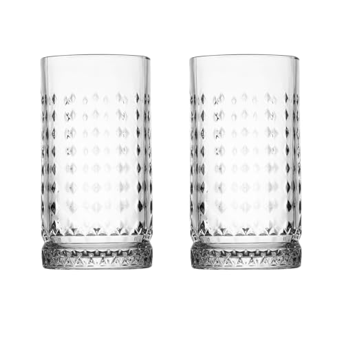 Ravenhead Oxbridge Hiball Glasses Set of 2 450ml
