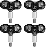CDWTPS TPMS Sensor,433MHZ Tire Pressure Monitor System 4-Pack for Audi| Volkwagen| Porsche Replaces# 7PP907275F 4F0907275D 99760602120