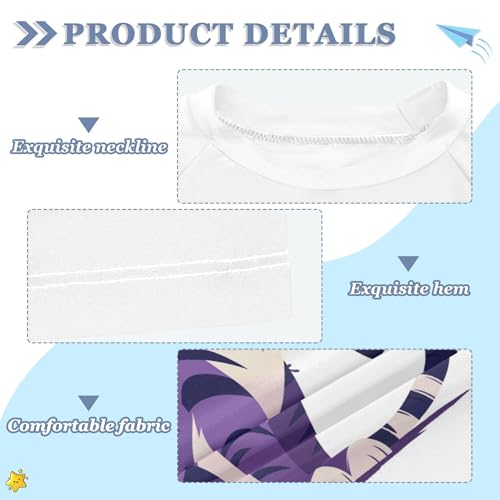 Cartoon Cutiger Kids Bathing Suit Short Sleeves Tshirts Swimwear Beach Tops 3T3