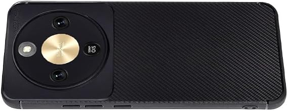 Coverzone Huawei Honor Magic 8 Lite Uyumlu TPU Silikon Kılıf, Ultra Slim Fit Karbon Fiber Desenli, Darbe Emici, İnce ve Hafif, Şık ve Koruyucu Siyah