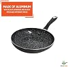 Sartén de cerámica IMUSA Bistro de 10 pulgadas, aluminio con puntos negros | Ideal para freír y saltear 6