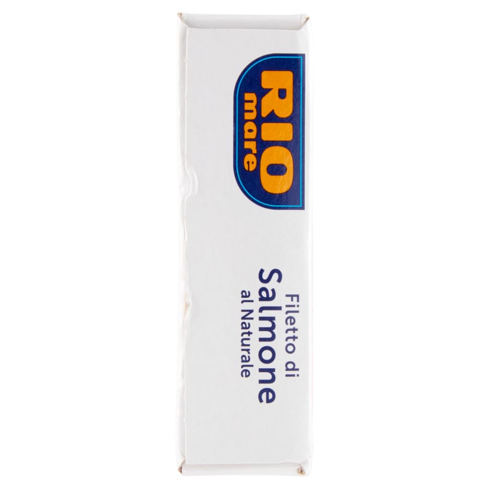 Italian Gourmet filetto di salmone naturale Lachsfilet 12 x 125g Omega3 pur | Cotto a vapore, gedämpft und zart, ricco di proteine, praktische Dosen für, Gesamtnettogewicht 1,5 kg + Kostenlos Polpa 400g