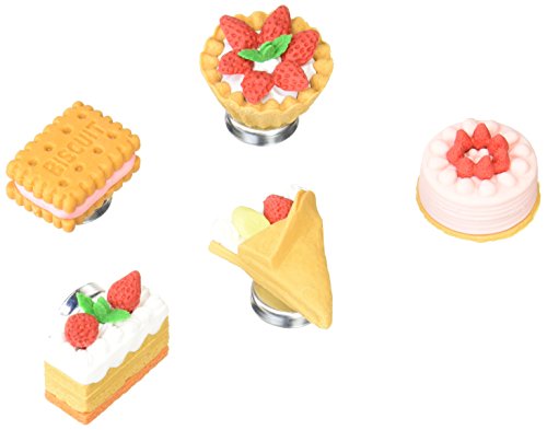 東京画鋲 TORAYA オモシロマグネット 5P スウィーツ CC-611マク