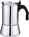 ZFQZKK Piec top włoski ekspres do kawy Moka Espresso Latte PerColator Coffeenek do kawiarni domowej mini ekspres do kawy (Color : Silver, Size : 300ml)