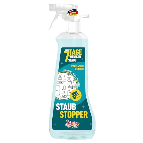 Poliboy - Dépoussiérant Staub Meister Spray - Jusqu'à 7 jours moins de poussière grâce à la formule antistatique complexe - Pour meubles de tous types -...