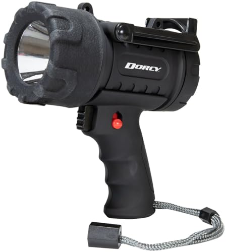 Dorcy USB Rechargeable Spotlight 500 Lumens, Black