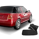 A-Premium Black Convertible Soft Top Compatible with Volkswagen Beetle 1998-2000, Cabrio 1995-2001, Replace# VW95-00BLKCB