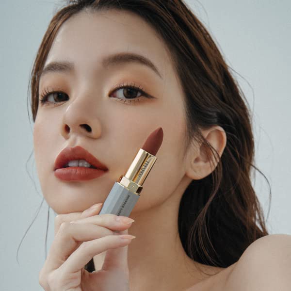 Miniatura 9 de FreshO2 Lápiz labial Soufflé So Creamy duradero  Lápiz labial cremoso de terciopelo mate hidratante  Hecho en Taiwán  Vegano libre de crueldad  Té