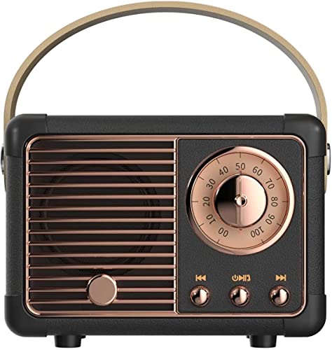 Baolira Retro Bluetooth Speaker, Portable Wireless Speaker...