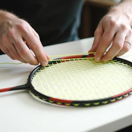 Cuerda de raqueta de bádminton resistente de 0,72 mm para golpes más precisos 2