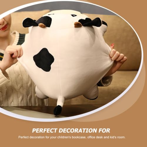Peluche de vaca de algodón PP divertido para dormitorio infantil 4