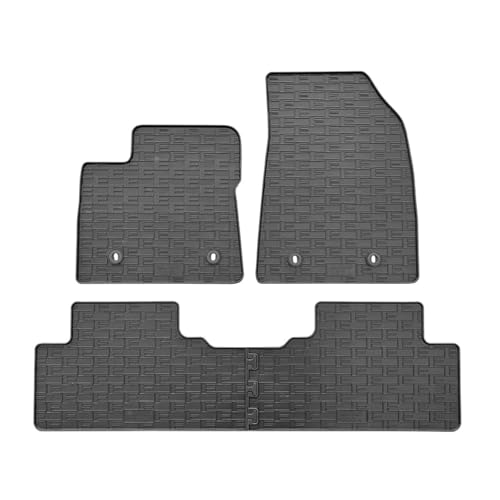 Tapis caoutchouc MG 5 EV anti salissure avec clips de fixation