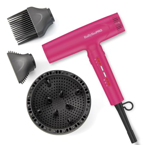 BaBylissPRO Nano Titanium Professional Nano Light Ionic Dual-Voltage Lightweight Hair Dryer