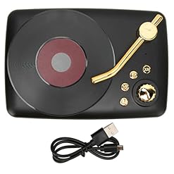 Haut-Parleur Bluetooth Stéréo USB Charge Retro Turntable Design Portable Mini Haut-Parleur sans Fil pour Home Party… - Les Beatles, Paul McCartney, John Lennon, RIngo Starr, George Harrison
