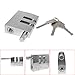 8 Hole Brake Clutch Pedal Lock Adjustable Accelerator Pedal Security Device Anti-Theft Stainless Steel Throttle Lock