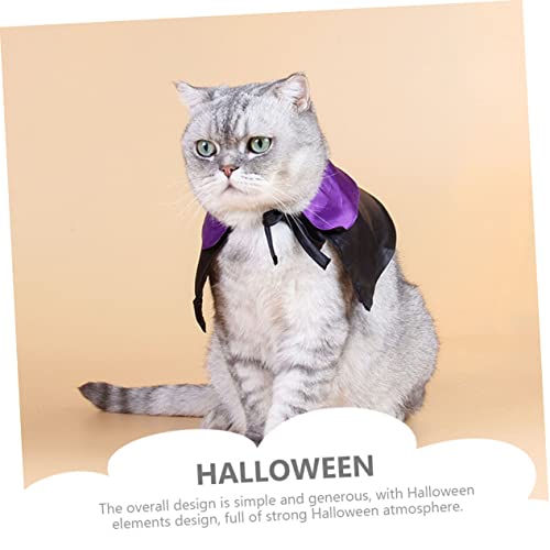 Disfraz Halloween para Perro con Capa y Sombrero miniatura 2