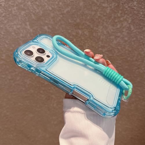 Coque iPhone 12 Pro avec dragonne de poignet idéale pour vos sorties et photos - 4