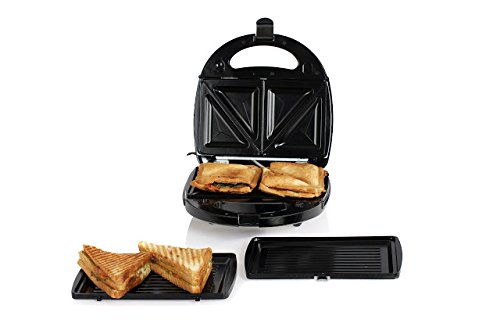 Nova NSM 2410 750-Watt 2-in-1 Sandwich Maker (Black/Grey)