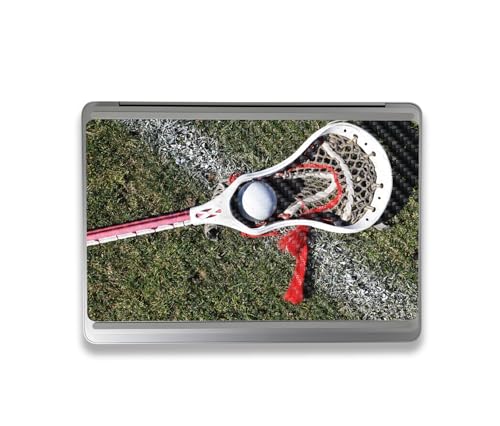 Image of MightySkins Carbon Fiber Skin Compatible with Microsoft Surface Laptop Studio 2 (2023) Full Wrap Kit - Lacrosse Ball | Protective, Durable Textured Carbon Fiber Finish | Made in The USA
