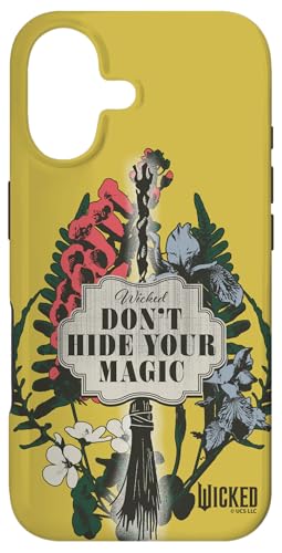 �E�B�L�b�h Don�ft Hide Your Magic Floral Broom �X�}�z�P�[�X iPhone 17 �p