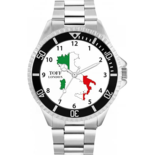 Toff London Montre Drapeau Italie