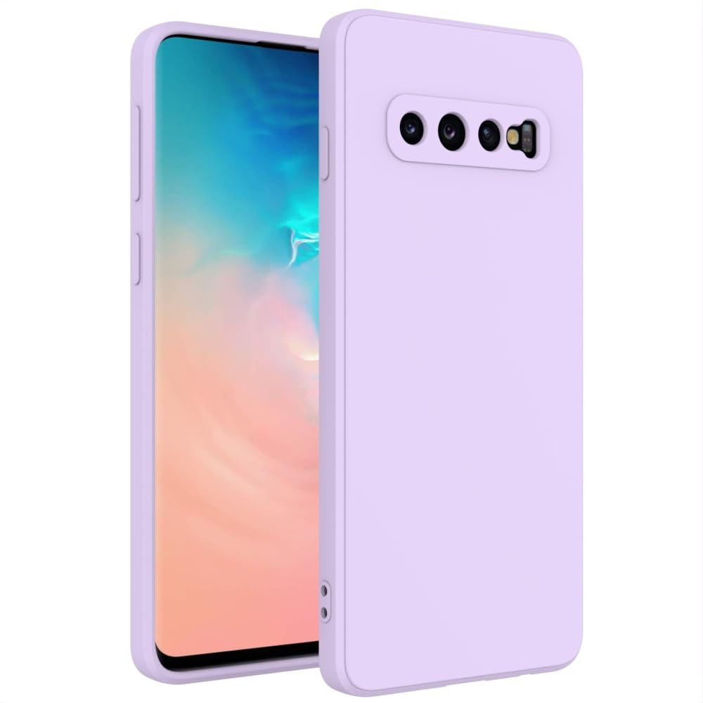 for Samsung Galaxy S10 Plus Case Purple, Scratch Resistant with Soft Touch, Slim Thin Phone Cover for Samsung Galaxy S10 Plus