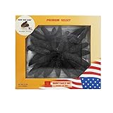 DOL Wild Caught,Sun Dried Atlantic Black Pin Sea Cucumber All Natural Nutritious,大西洋岩刺參 小黑刺海參 - in box (Large 8oz/box)