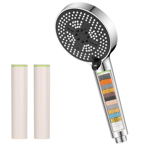 YEAUPE PRO Soffione Doccia con Filtro a 25 Fasi con Filtro Ø110mm