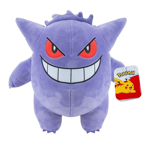 Pokemon Gengar Plush - 12-Inch Pokemon Plush - Authentic Details - Toys for Kids