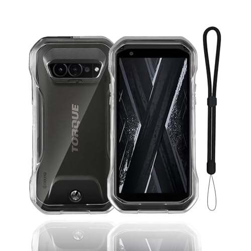 For Kyocera Torque G07 �P�[�X �ی�J�o�[ �N���A �y�� �_�� �w��h�~ ���ϖh�~ �C�菝�h�~ �����Y�ی� ���E�ȒP TPU Kyocera Torque G07 �P�[�X(�N���A)