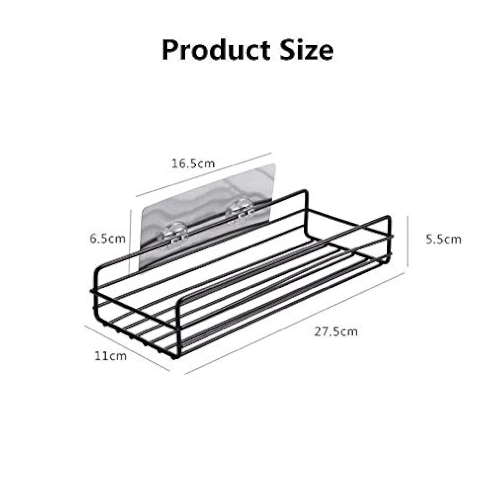 Dizgoy Stainless Steel Bathroom Rack, Wall Hanging Storage