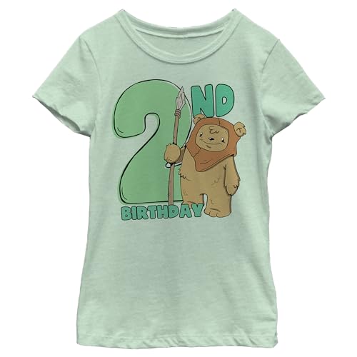 T-shirt Star Wars fille taille XS couleur menthe idéal pour les sorties d'été en famille