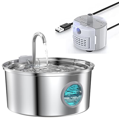 Fuente de agua para gatos FOFNON con bomba