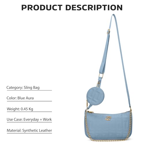 Image of Lavie Signature Women's Quilt Pagan Crossbody Sling Bag | Ladies Purse Handbag | Gift For Women