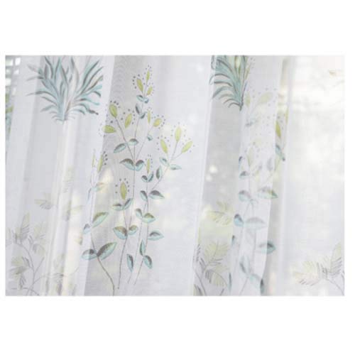 Broderie rideaux transparents pour girls bedroom et voilage blanc élégant 200x270cm