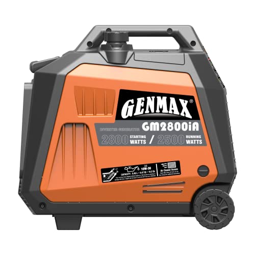 Image of GENMAX Outdoor Power Equipment GM2800iA Super Quiet Portable Generator EPA Compliant(GM2800iA)