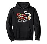 Blunt Slut Weed Lips Stoner Girl Shirt For A Weed Lover Pullover Hoodie
