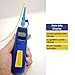 QIIRUN Optical Power Meter -70~+10 dBm Fiber Light Meter for Testing 6 Calibrated Wavelengths, 68g Light Weighted